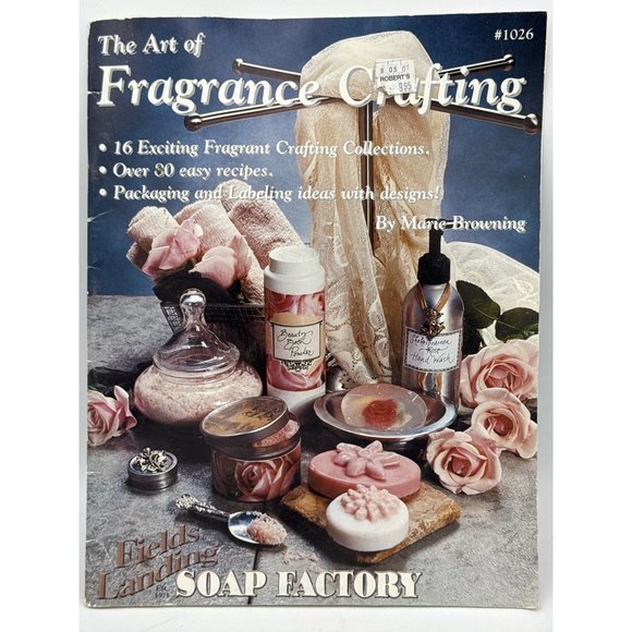 Vintage Soap Making Supplies Molds, Glycerin, Coloring and Scents with Book - Picture 10 of 10